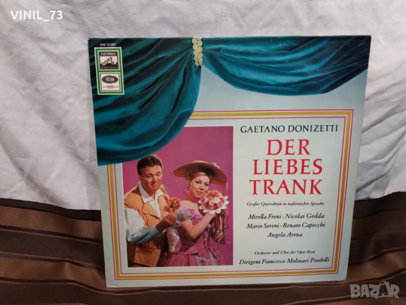 Gaetano Donizetti ‎– Der Liebestrank, снимка 1