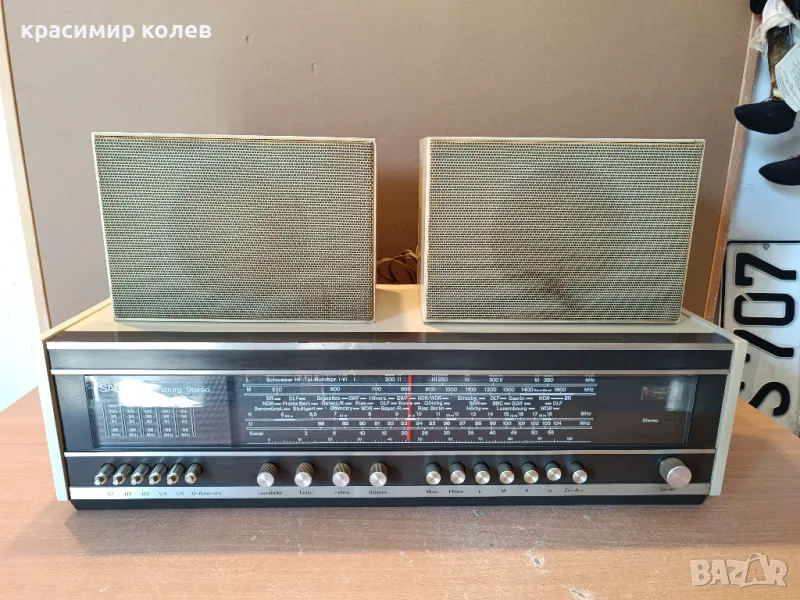 ресивър с тонколони "SABA Meersburg Stereo G", снимка 1