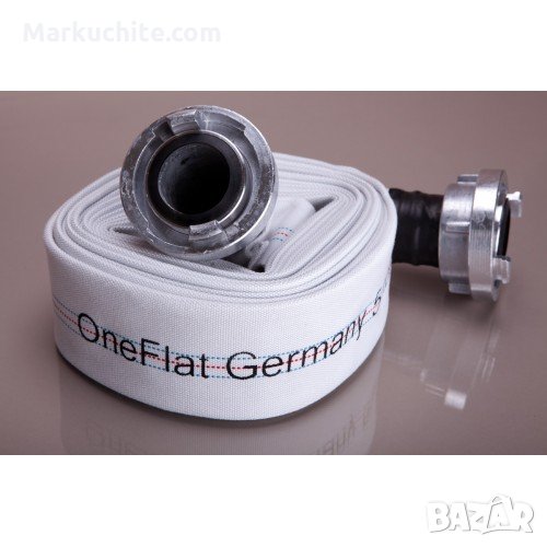 Пожарникарски маркуч OneFlat Germany окомплектован със щорцове * 20 m, снимка 1