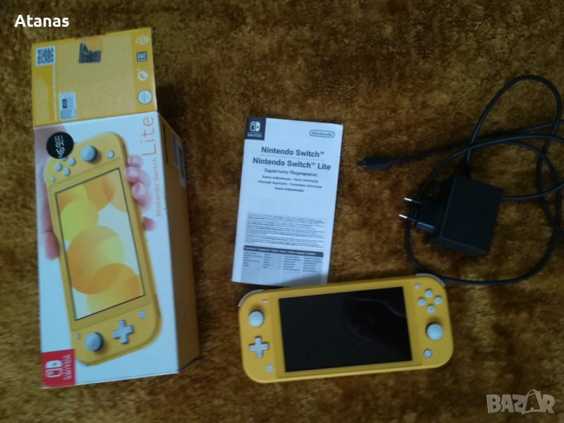 Продавам Nintendo Switch Lite (Нинтендо Суич Лайт Жълт) , снимка 1