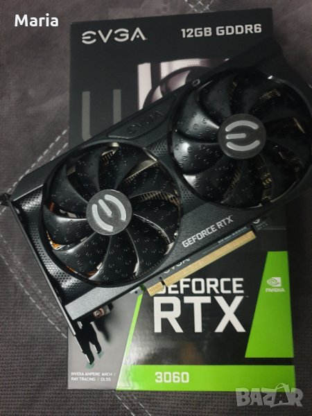 Видеокарта EVGA RTX 3060 KR, снимка 1
