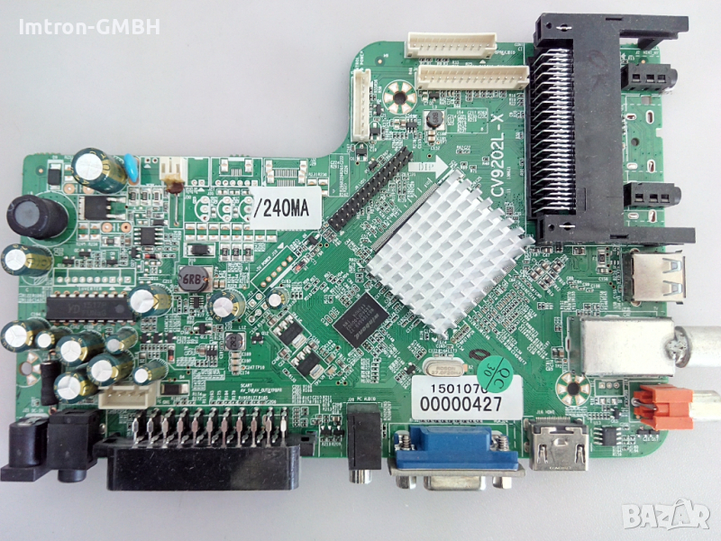 Mainboard CV9202L-X ARIELLI LED2454/ S/N 51T0039150102243, снимка 1