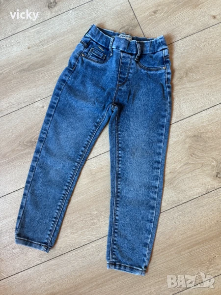 Детски дънки в синьо за момиче Mayoral, размер 104 + ПОДАРЪК, снимка 1