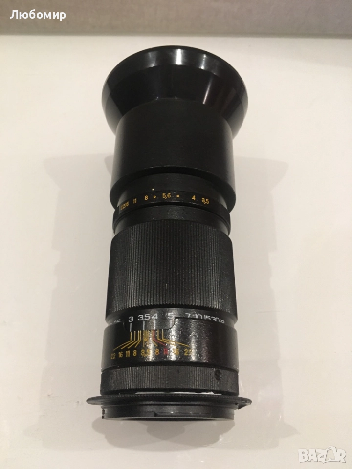 Обектив - JUPITER-37A - 135 мм, руски юпитер, снимка 1
