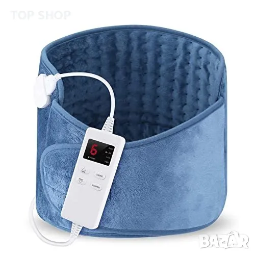 Нова Нагревателна подложка за облекчаване на болки в гърба корема Умора, снимка 1