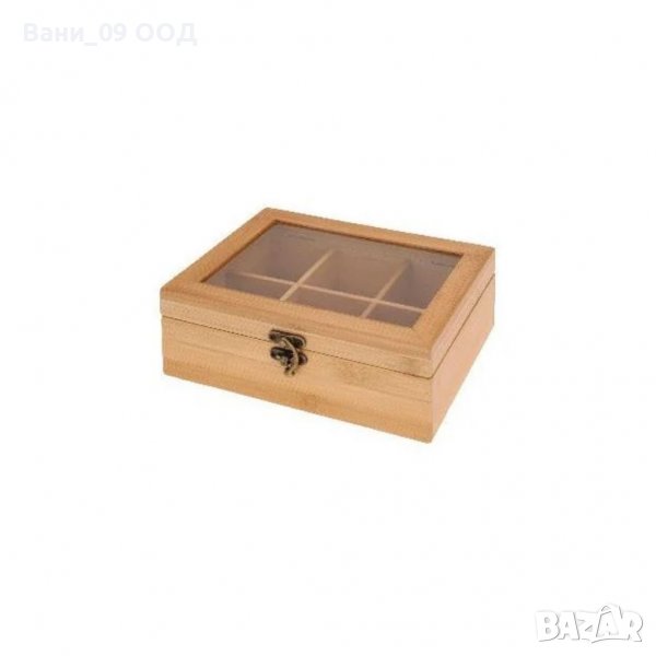 Бамбукова кутия за чай, снимка 1