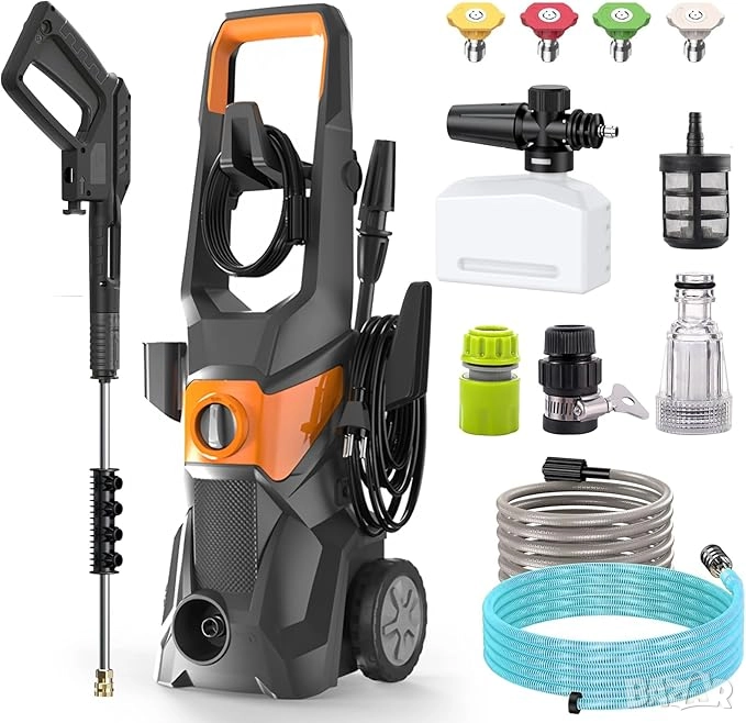 НОВА Водоструйка с високо налягане, 200 бара, 3000 W, 540 л, снимка 1