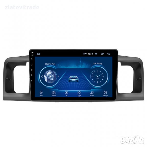 TOYOTA COROLLA E120 BYD - 9'' 2000-2007  Андроид Навигация, снимка 1