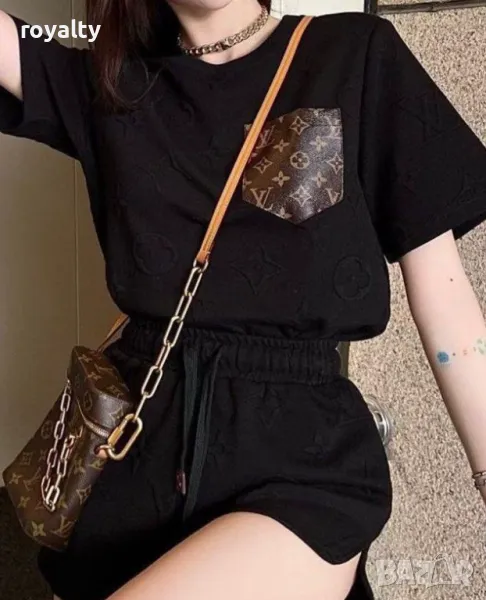 Louis Vuitton дамски комплект Два цвята , снимка 1