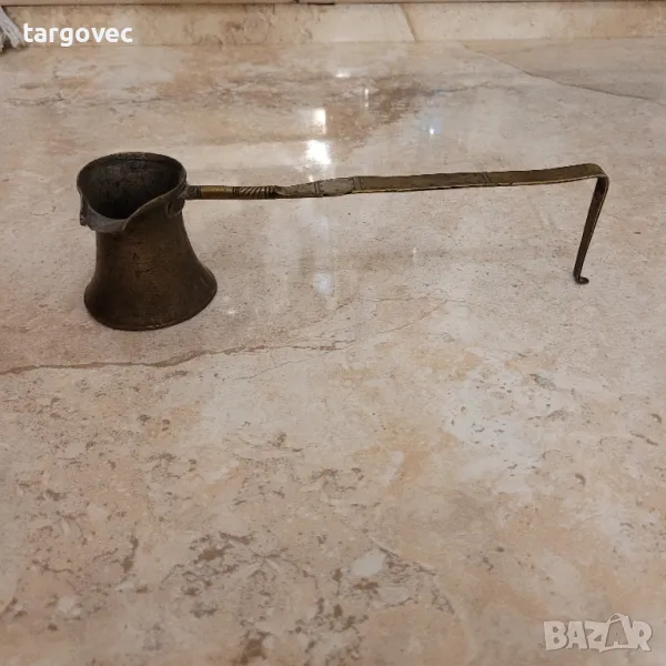 уникално 200-годишно от турско османско джезве, снимка 1