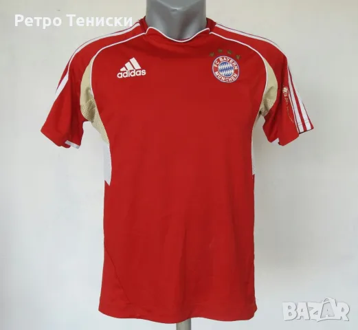 Тениска на Байерн Мюнхен • тренировъчен модел • adidas • червено • размер XL • сезон 2011 • Деца