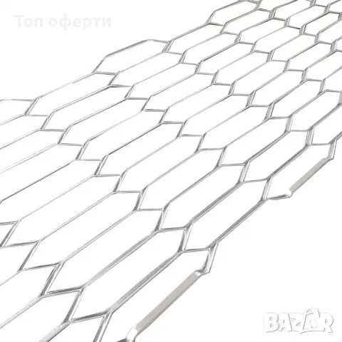 Мрежа 06 Хром - 120 х 30см - едра, снимка 3 - Аксесоари и консумативи - 48801796