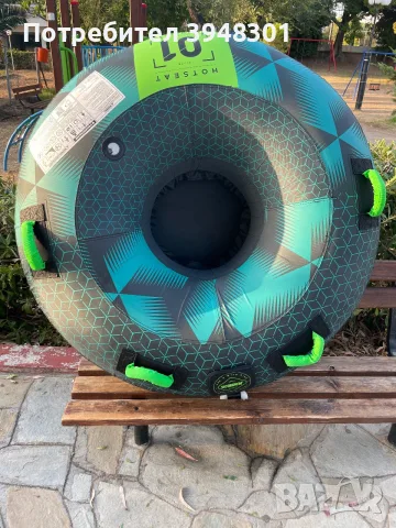 Воден атракцион Hotseat Towable 1P Steel Blue, Jobe, снимка 8 - Водни спортове - 55905202