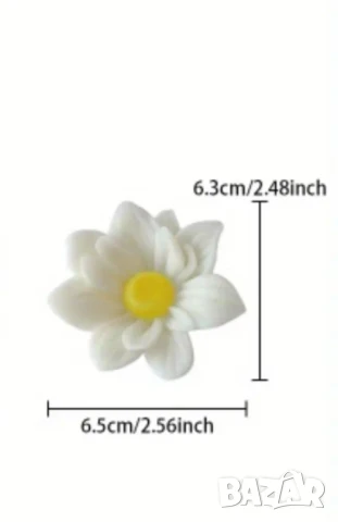 Молд цвете , снимка 4 - Форми - 51045137