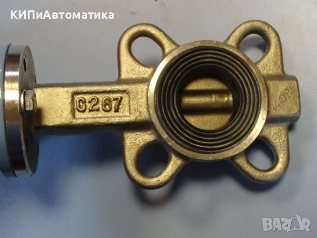 бътерфлай клапа с двойнодействаща пневматична задвижка TTV 4044-ND PN10-16 DN32-40, снимка 8 - Резервни части за машини - 53176635