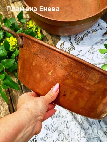 Голяма меден леген, умивалник, тава, снимка 10 - Съдове за готвене - 54135304