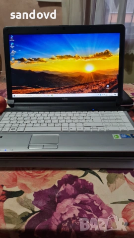 евтин лаптоп FUJITSU A-530 цена 80 евро