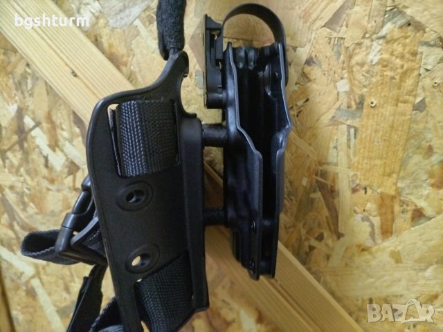 КОБУР ЗА ПИСТОЛЕТ ВАЛТЕР ''PDP'' КАЙДЕКС БЕДРЕНА ПЛАТФОРМА СЪС СИСТЕМА SLS/ASM, снимка 3 - Оборудване и аксесоари за оръжия - 42100757