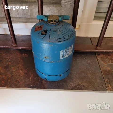 газова туристическа презареждаема бутилка къмпинг газ