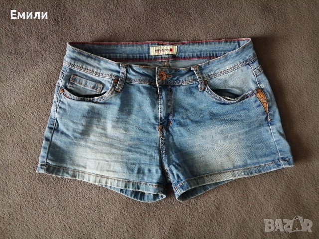 Къси дънкови панталонки р-р M , снимка 1