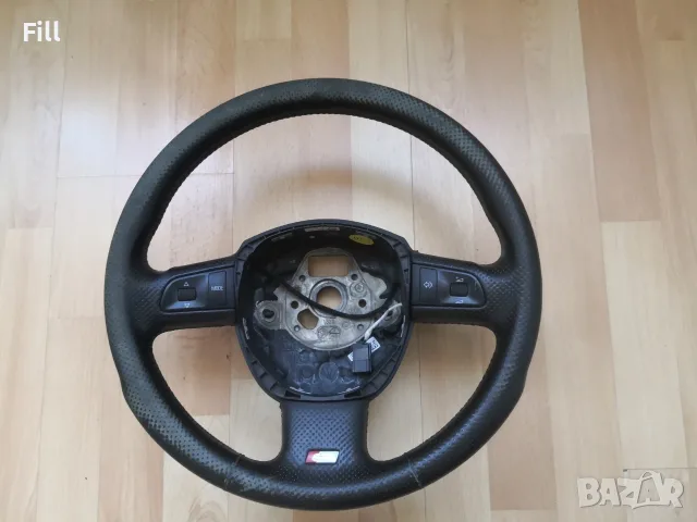 Audi A4 B7 S-line волан перфорирана кожа