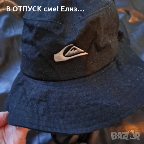 Шапка с широка периферия сафари Quicksilver оригинал , снимка 7 - Шапки - 51822418