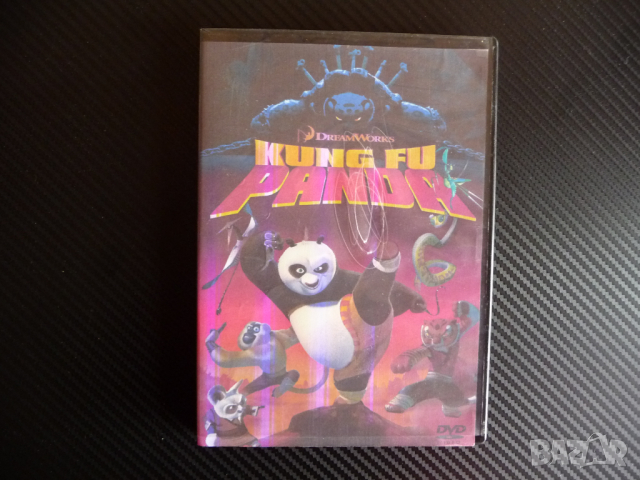 Kung Fu Panda Кунг Фу Панда войнът дракон свитък бойно изкуство DVD филм