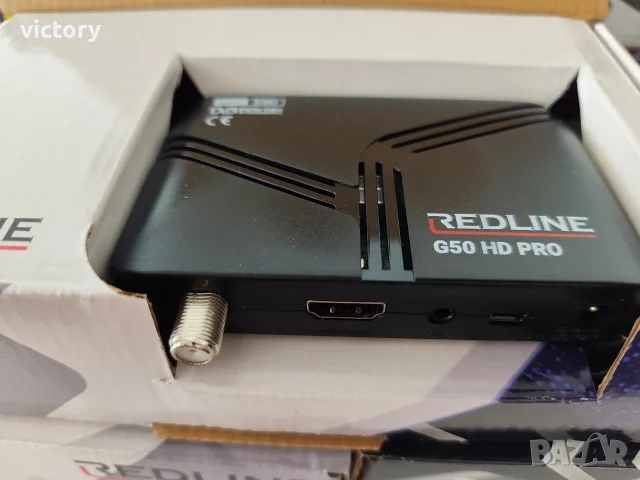 REDLINE G-50 HD PRO – Full HD сателитен приемник, снимка 5 - Приемници и антени - 56123839