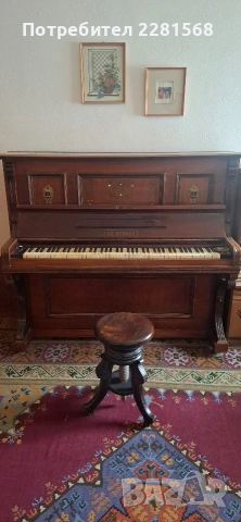 Старинни автентични мебели от началото на миналия век от масив с резба, снимка 16 - Антикварни и старинни предмети - 53941793