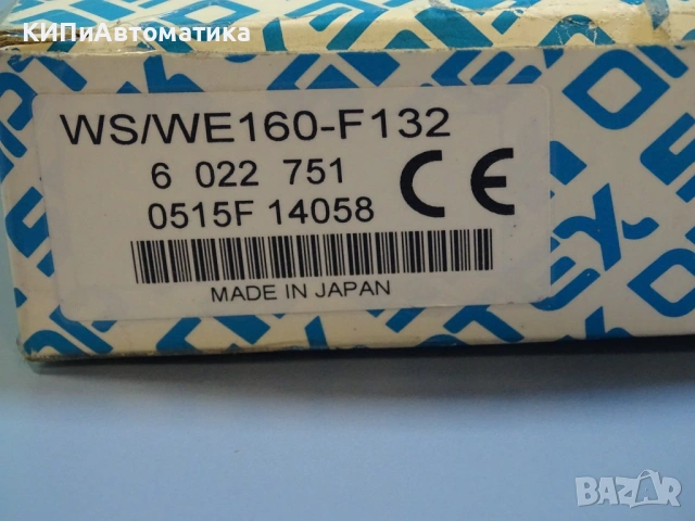 фотоелектрически сензор SICK WS/WE 160-F132 Photoelectric Switch, снимка 10 - Резервни части за машини - 54205772