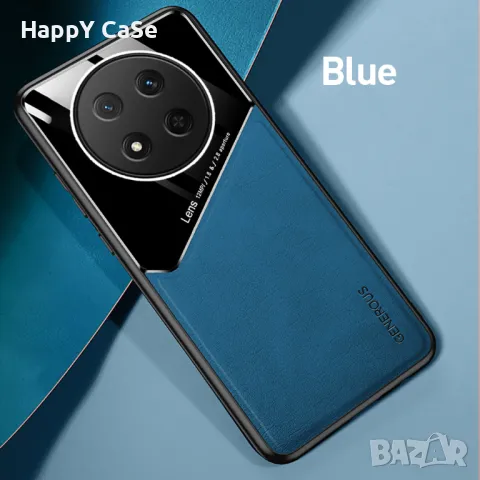 Honor Magic 7 Lite / GENEROUS Кожен кейс гръб калъф с магнит, снимка 7 - Калъфи, кейсове - 49455569