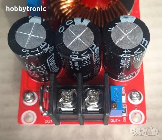 Повишаващ преобразувател 8-60V -> 12-80V, 1200W, step up converter, снимка 3 - Друга електроника - 49175680