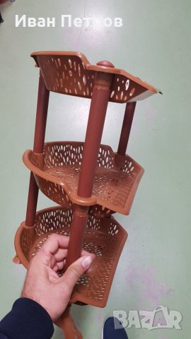 Стелаж 3 нива, снимка 2 - Стелажи и щандове - 30854589