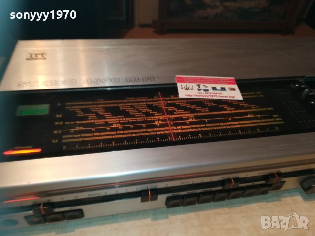 itt shaub-lorenz 4500 hifi REGIE made in west germany 0502211900, снимка 6 - Ресийвъри, усилватели, смесителни пултове - 31697356