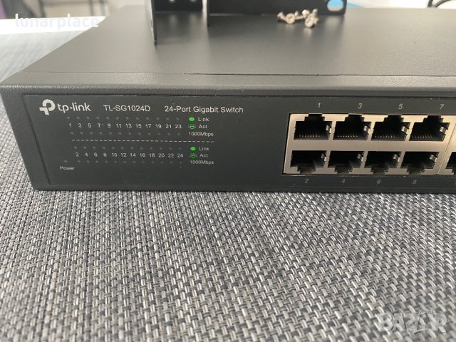 TP-Link TL-SG1024D мрежов суич Gigabit Ethernet (10/100/1000), снимка 4 - Суичове - 44156863