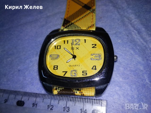 ЕФЕКТЕН ФЕШЪН АРТ МОДЕЛ КВАРЦОВ ЧАСОВНИК 34168, снимка 6 - Дамски - 40432407