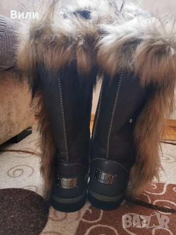 Ботуши с косъм , снимка 4 - Дамски ботуши - 52791257