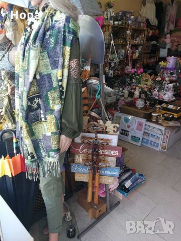 Дамски шалове Кашмир , снимка 11 - Ръкавици - 26915193