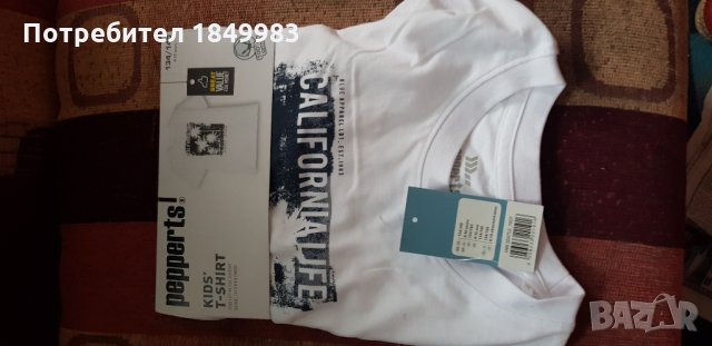 Детска тениска-бяла, снимка 2 - Детски тениски и потници - 30759359