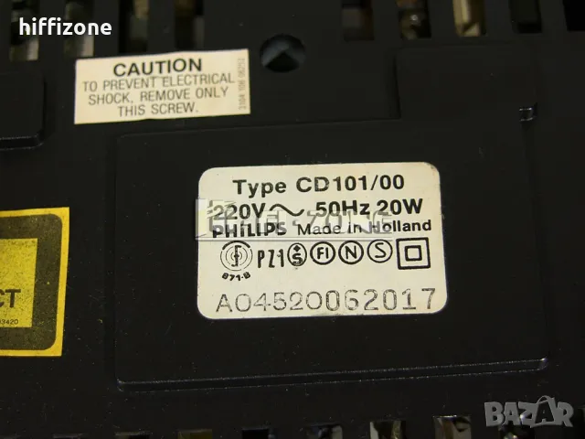 CD Philips cd-101, снимка 11 - Ресийвъри, усилватели, смесителни пултове - 47890012