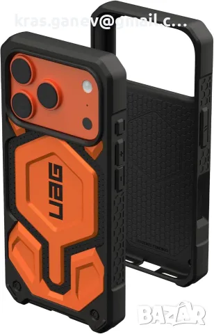 UAG Monarch Pro Rugged Case за Apple iPhone 17 Pro – Оранжев