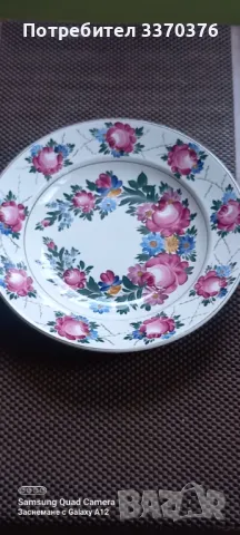 Унгарска,порцеланова купа-ръчно рисувана, снимка 4 - Декорация за дома - 48941635