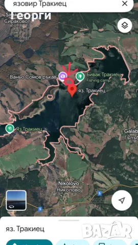 Парцел на брега на язовир Тракиец, снимка 2 - Парцели - 48621776