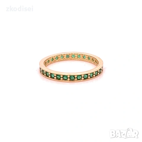 Златен дамски пръстен 1,47гр. размер:51 14кр. проба:585 модел:38804-1