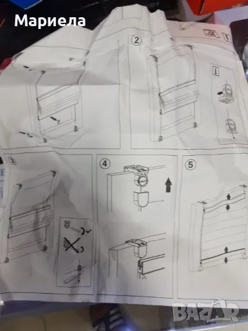 Римска щора 60х140см , Нова римска щора, снимка 4 - Щори - 47639377