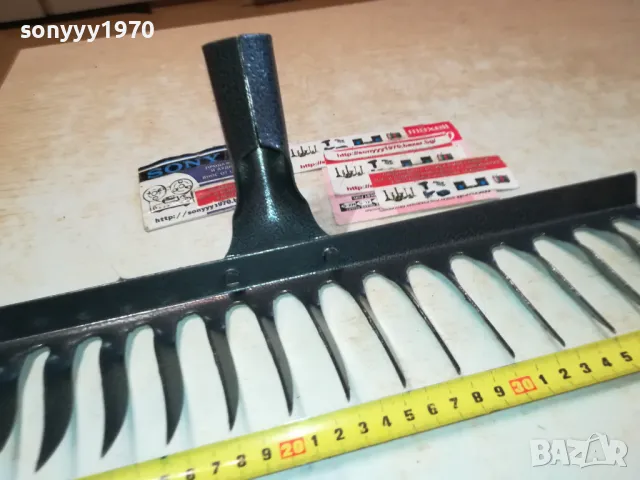 ГРЕБЛО МЕТАЛНО НОВО 1112241554, снимка 2 - Градински инструменти - 48308314