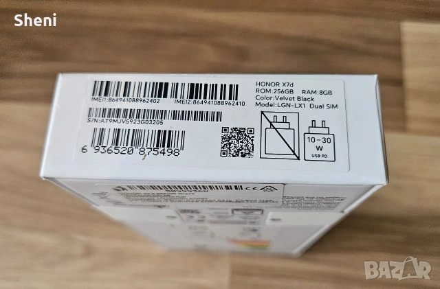 Нов, 3 г. гаранция, запечатан. GSM HONOR X7d 8/256GB, снимка 8 - Други - 53123161