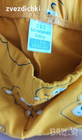 Лот р.56/62 блуза DISNEY BABY и панталон LC WAIKIKI , снимка 6 - Комплекти за бебе - 42480327