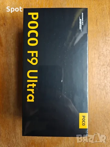 Poco F9 Ultra 12/256 Black  със зарядно