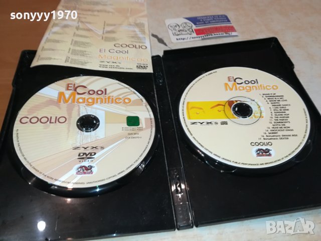 COOLIO DVD & CD-ВНОС GERMANY 3110231302, снимка 7 - CD дискове - 42792202